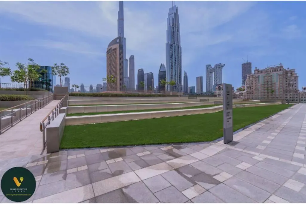 Downtown Views II - Vogue One Bedroom Apartment With Balcony, Opposite Dubai Mall Skybridge 0*,